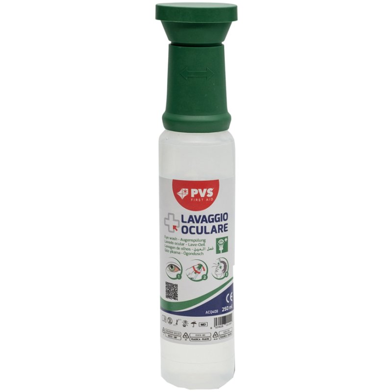 LEINA-WERKE solution de rinçage oculaire Ecolav, solution saline 0,9%, stérile, 500 ml